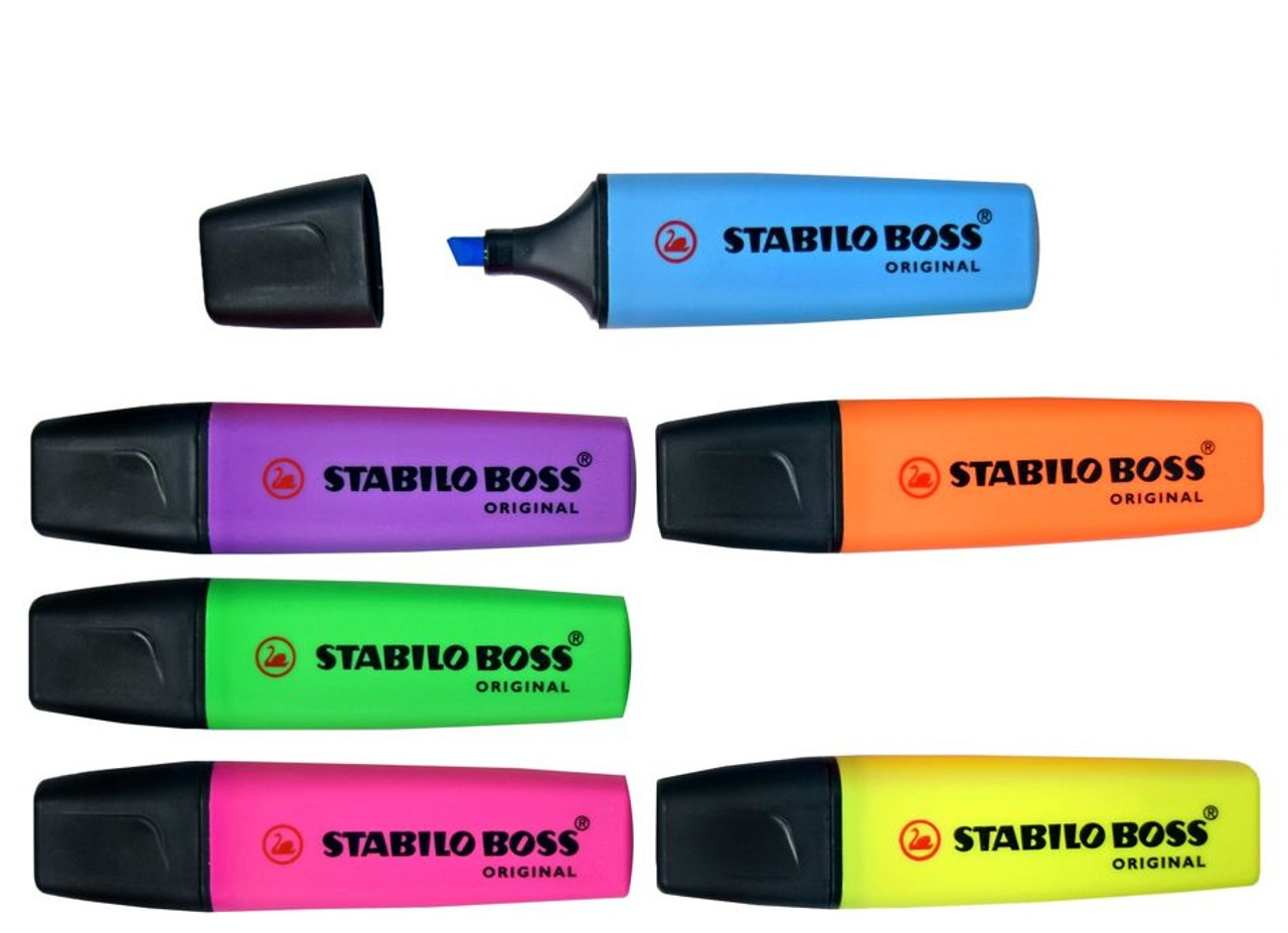 Stabilo Boss 螢光筆 5mm