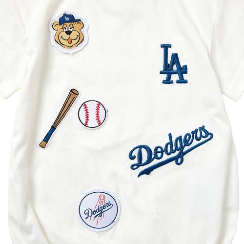 🇯🇵預訂 日本直送🇯🇵MLB棒球刺繡貼花短袖包屁衣