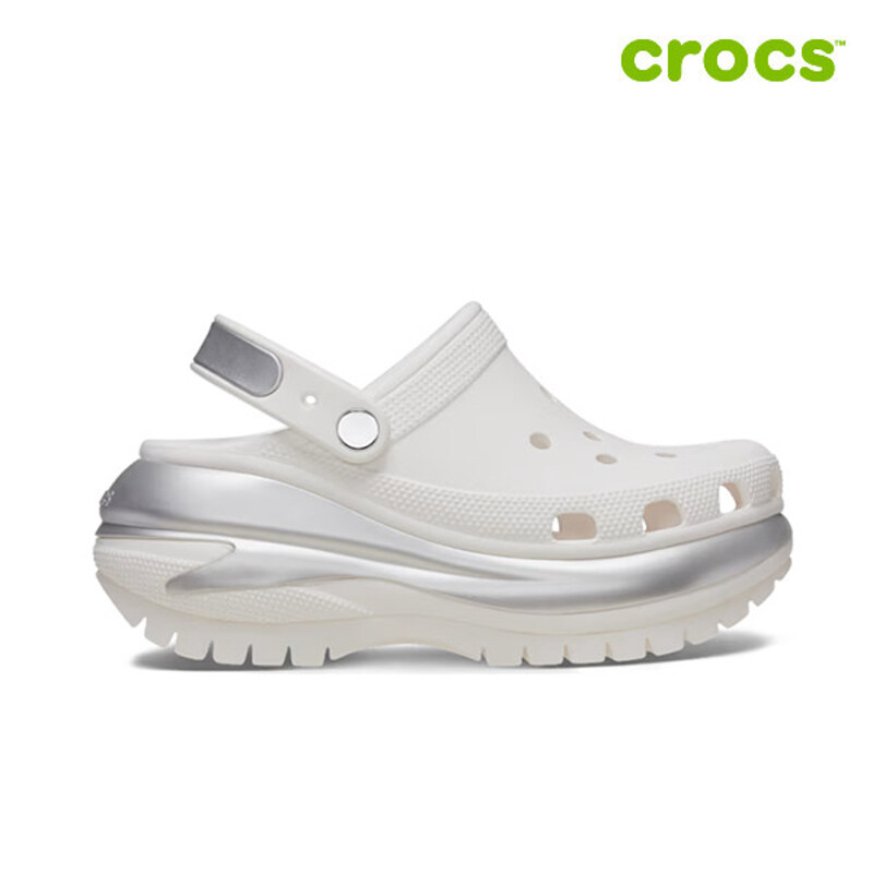[減價優惠][CROCS] Mega Crush Metallic Clog Sandal (2種)