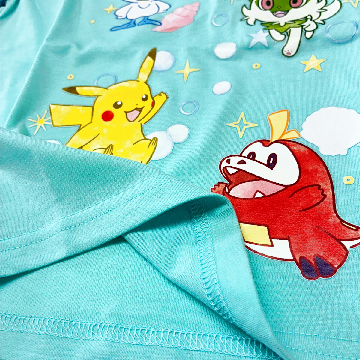 🆕【⭐訂購⭐】🌀 🇯🇵 日本直送 #Pokemon 摺邊短袖 tee 🌀[PLDA-0159] [260505]