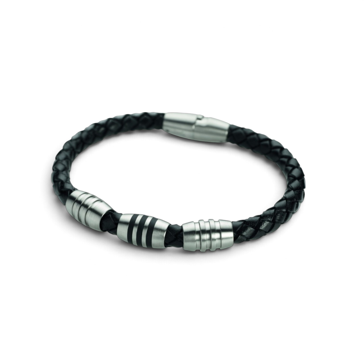 Boccia Titanium 0347-06 Bracelet 鈦金屬 / 真皮手鏈