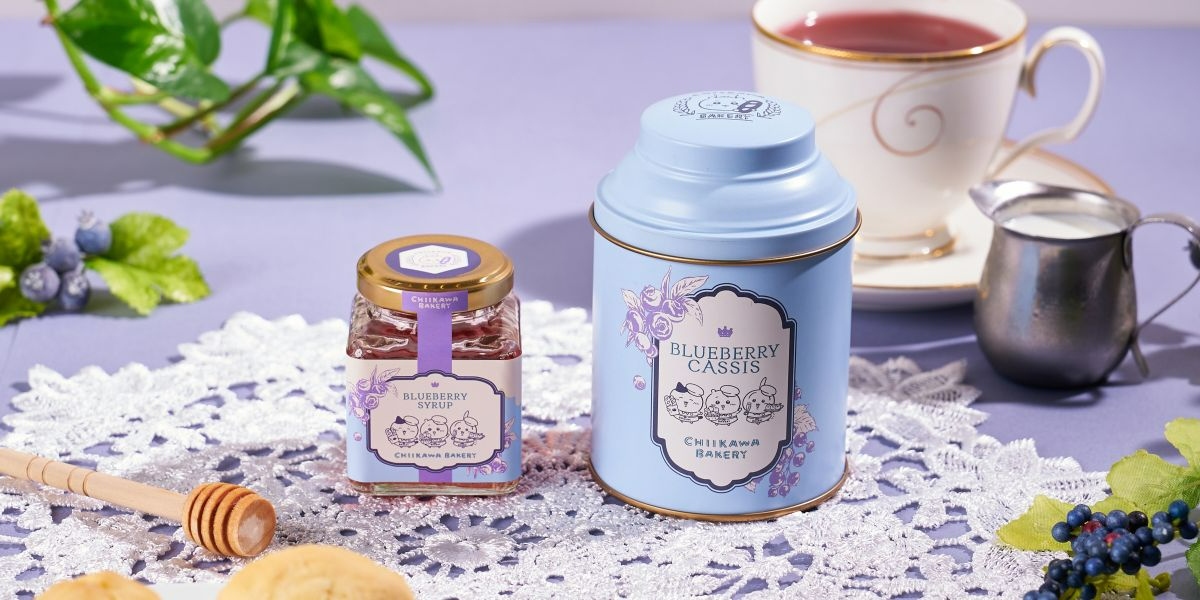 🌸 【預訂】Blueberry Tea Can - Chiikawa Bakery 