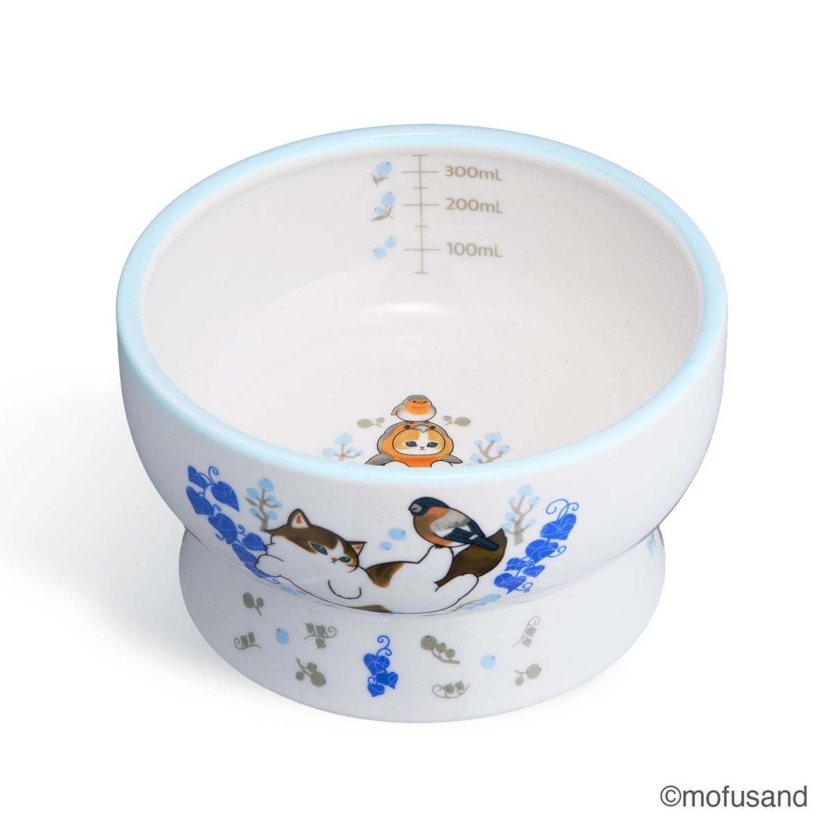 🎀【預訂】mofusand x 貓壱陶瓷貓飲水碗