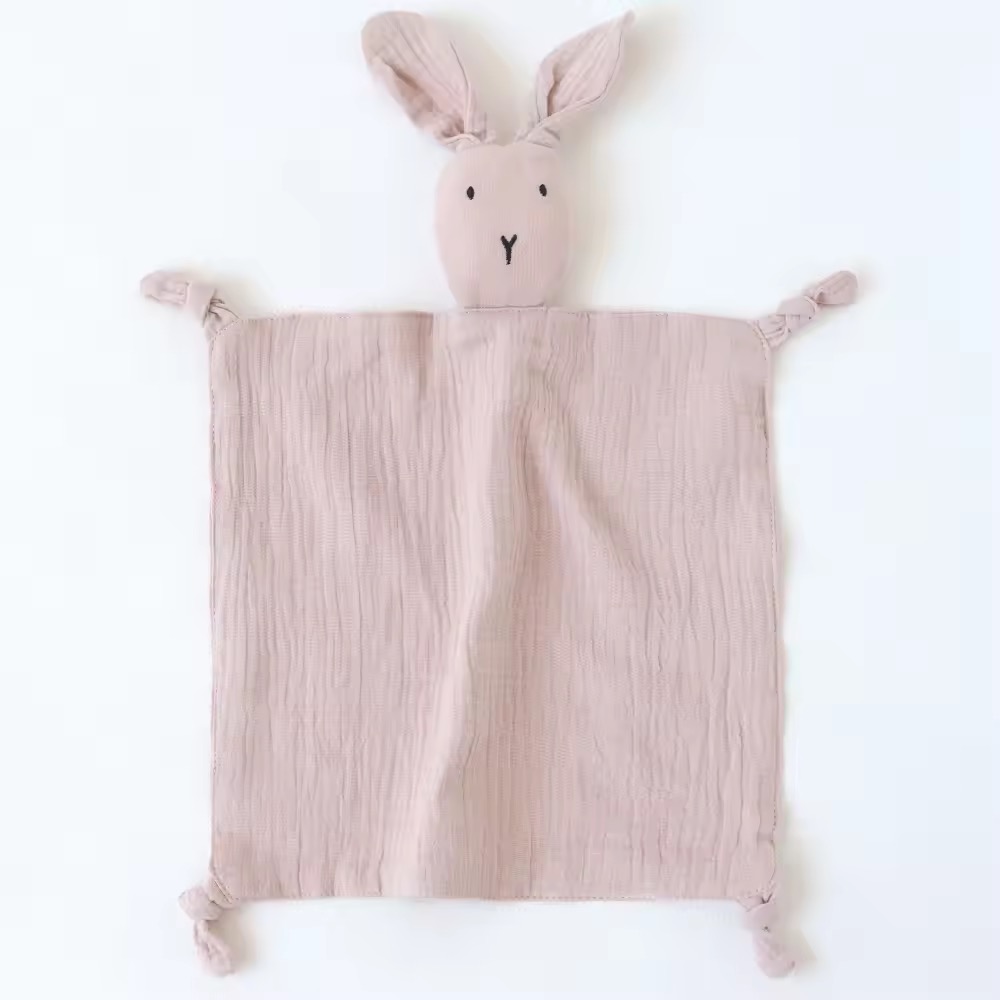 兔兔四層棉紗安撫巾