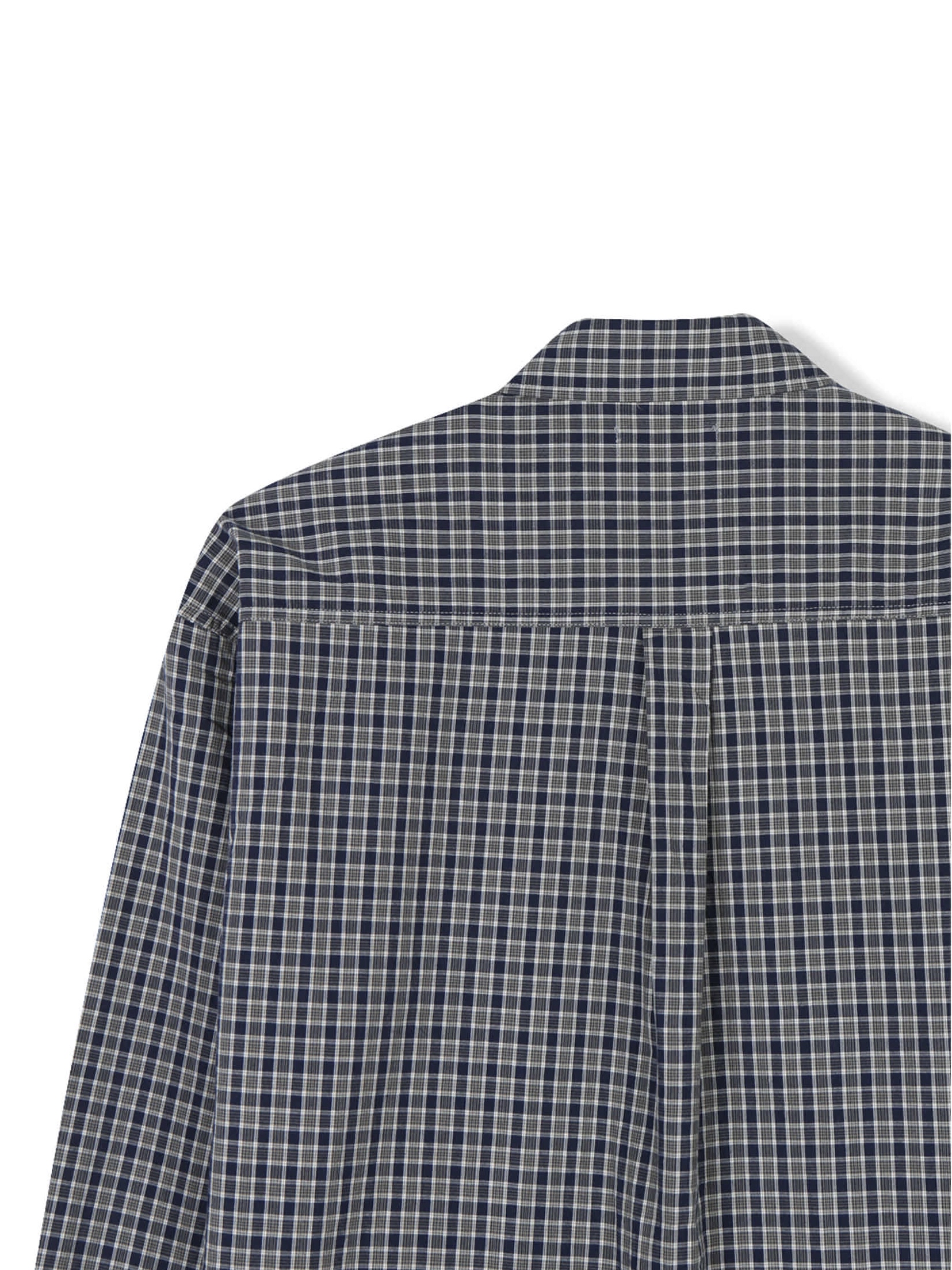 Oversized Plaid Cotton Shirt(Unisex)