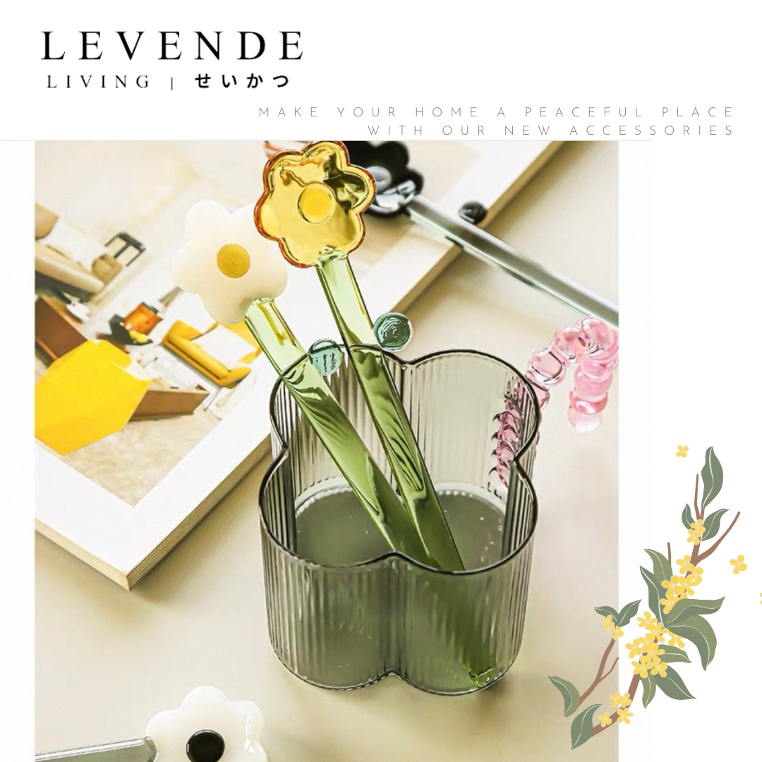 Levende 花語玻璃攪伴棒