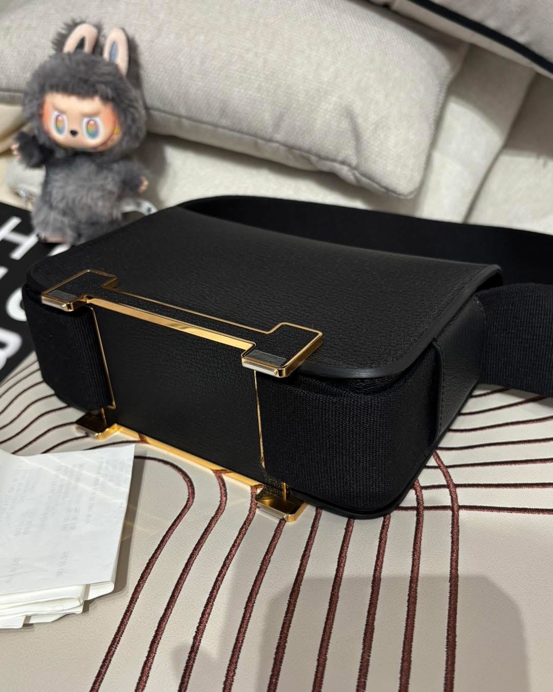 全新 Hermes Geta 黑色山羊皮金扣 Stamp B 100%Authentic, Brand New ✅收據✅Dust bag✅Box