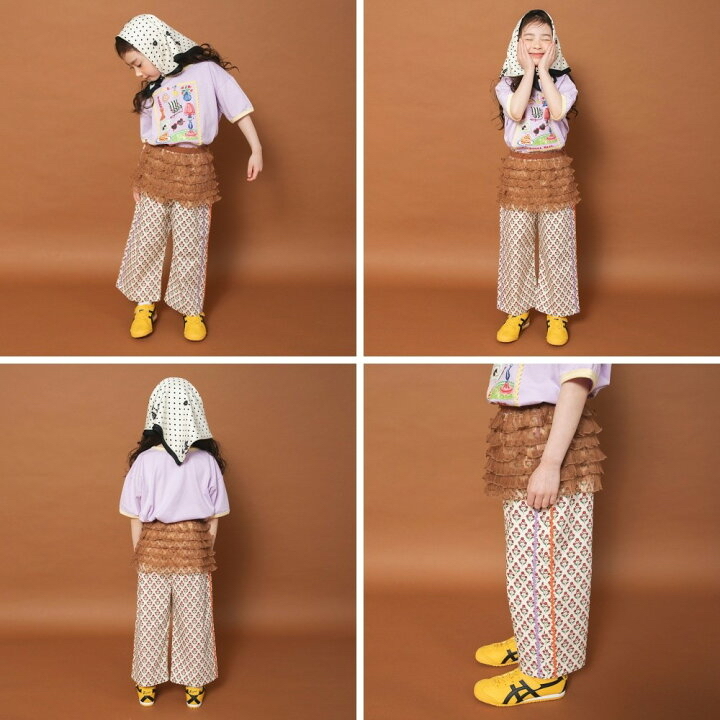 🇯🇵預訂 日本直送🇯🇵Branshes x Rii系列三色薄紗荷葉邊層疊圍裙