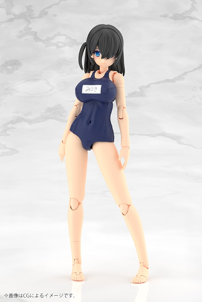 (預訂訂金 $100) (總價 $260) 壽屋 Kotobukiya FRAME ARMS GIRL 美月 Mizuki School Swimsuits Ver. 模型 (KO08186) (行版)