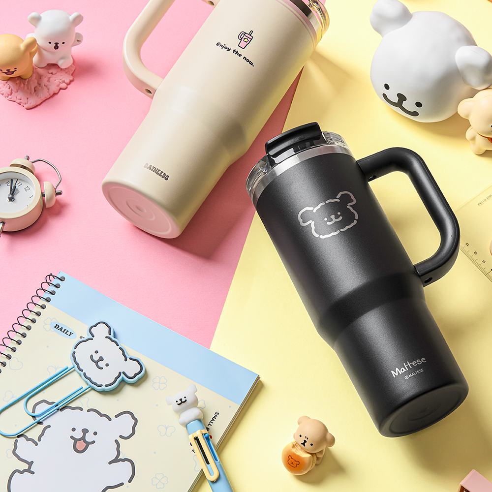 [Maltese & Retriever] Today's Coffee Tumbler 900ml (2種)