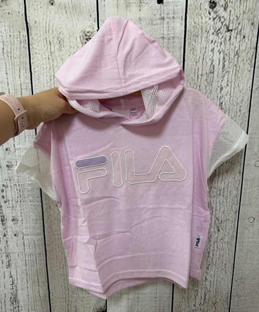 <門市現貨清貨 🈹>Fila網袖有帽短袖衫(8852)