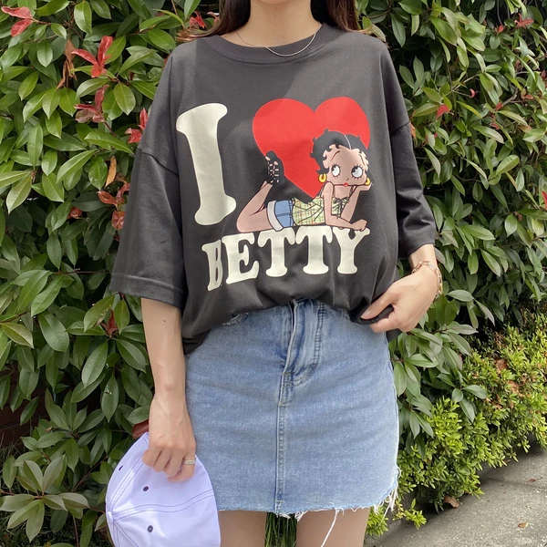 日版🇯🇵Betty Boop 寬身Tee