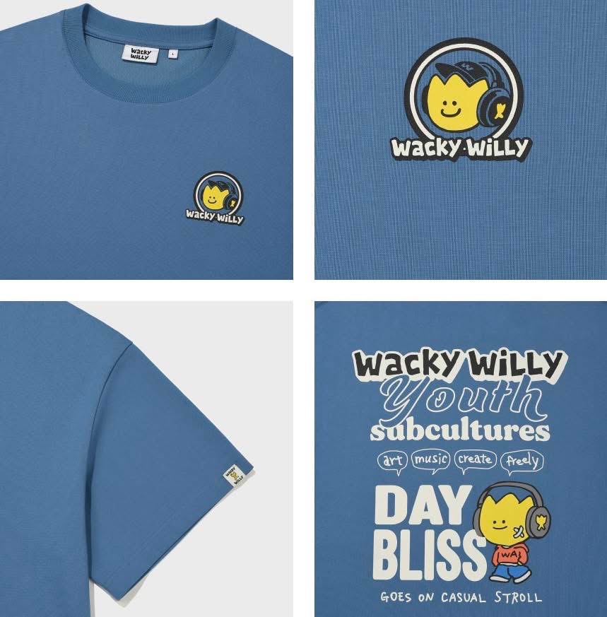 🇰🇷韓國Wacky Willy短袖Tee