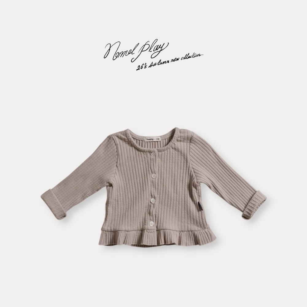 Normalplay | Frill Cardigan
