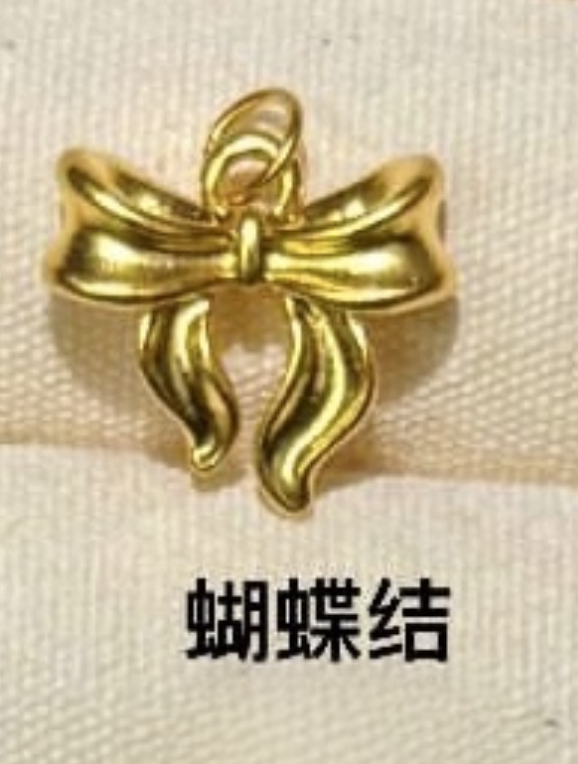 【无氢工艺】蝴蝶结/锦鲤/四叶草-项链吊坠