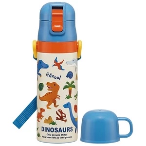 <🌟訂購🌟> Skater卡通不鏽鋼保溫保冷2ways水壺470ml