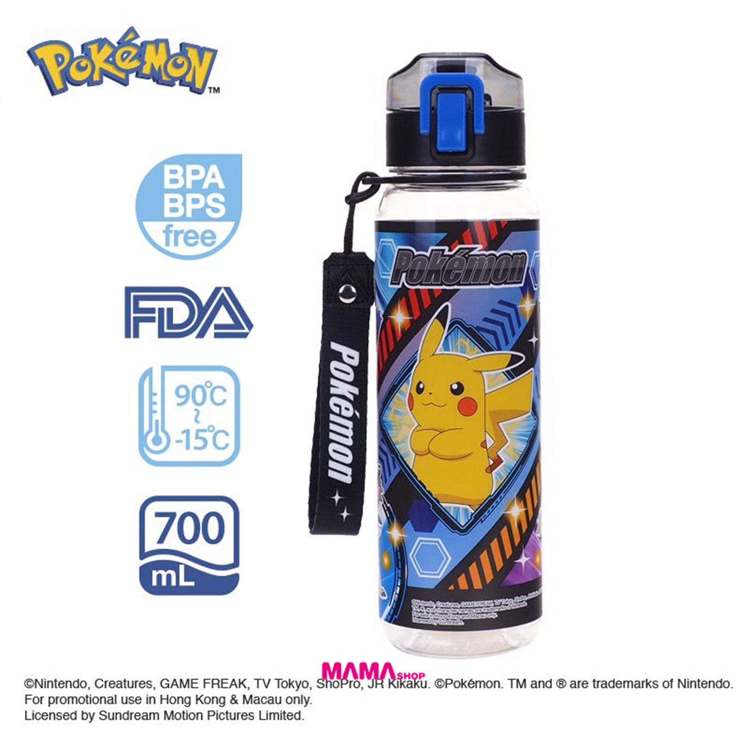 Pokémon 最新商品 (文件袋、 膠水樽連手繩、A4布文件袋、環保袋)