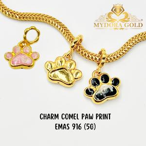 MYDORA Charm Comel Paw Print (5G) l EMAS 916/22K