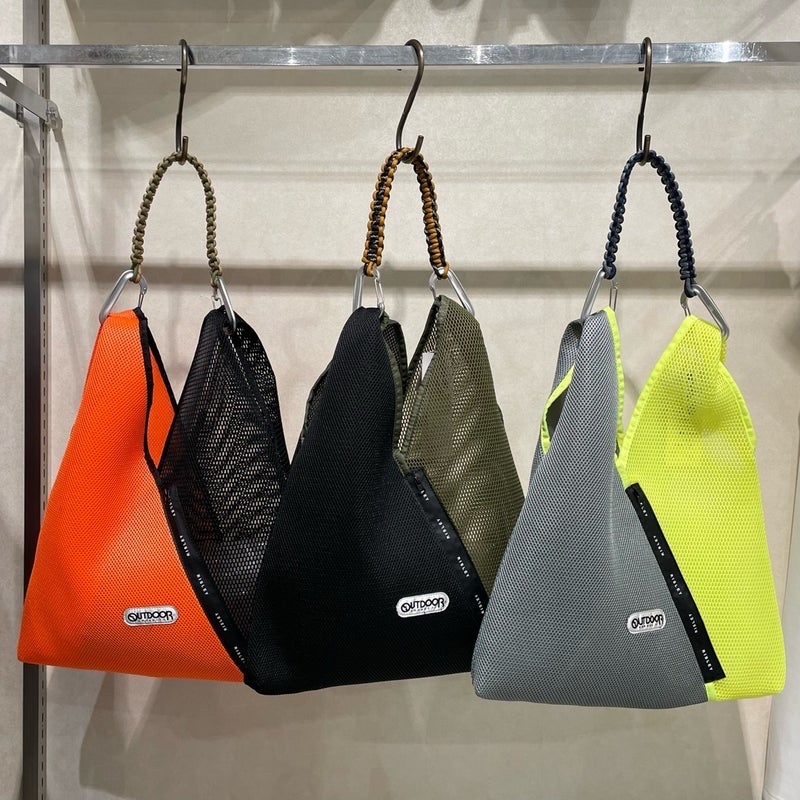 日本OUTDOOR拼款背心袋