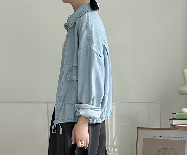 型格牛仔外套