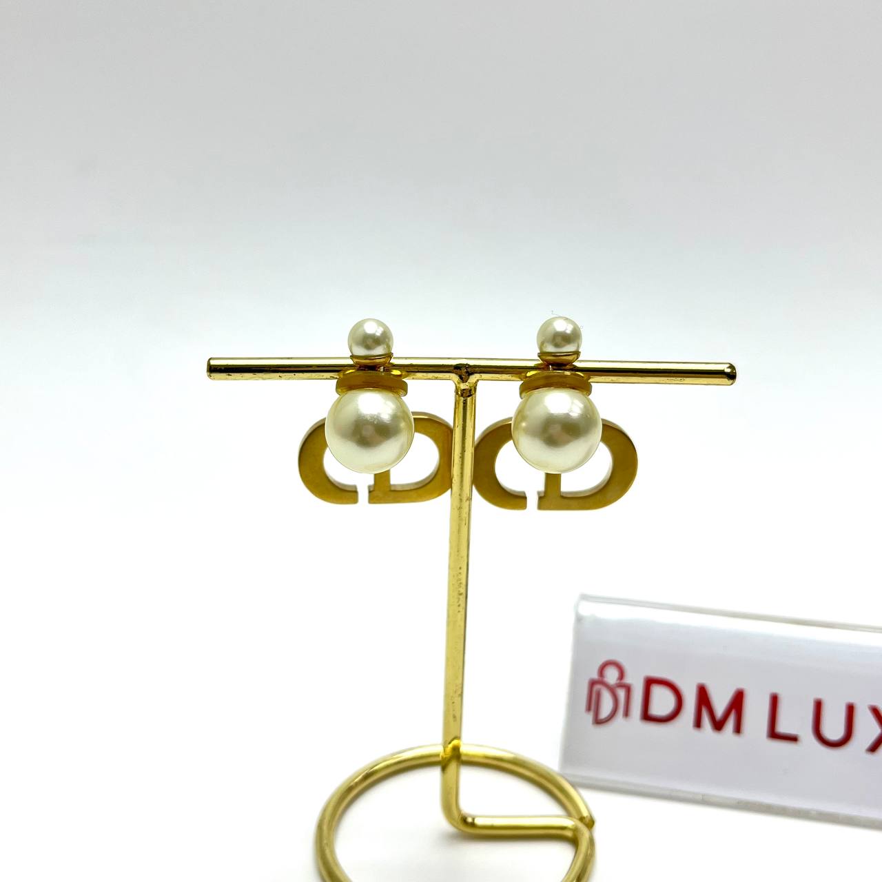 Dior Tribales Earrings White Pearl GHW