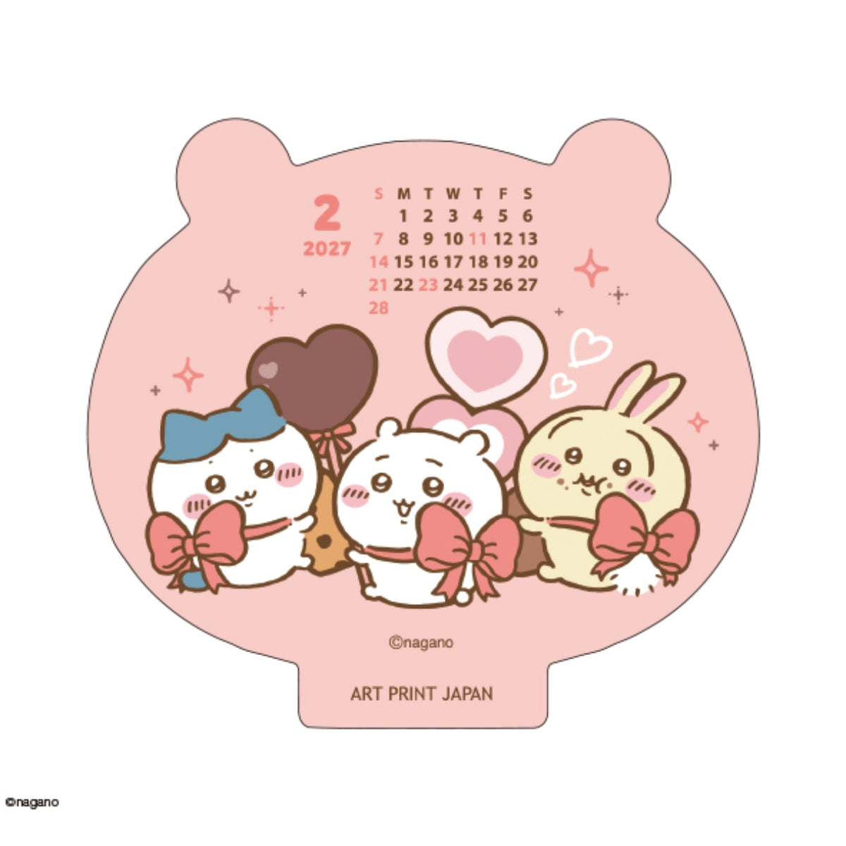 現貨｜Chiikawa ちいかわ 日版 2027年 座枱月曆 Calendar (1000140767)