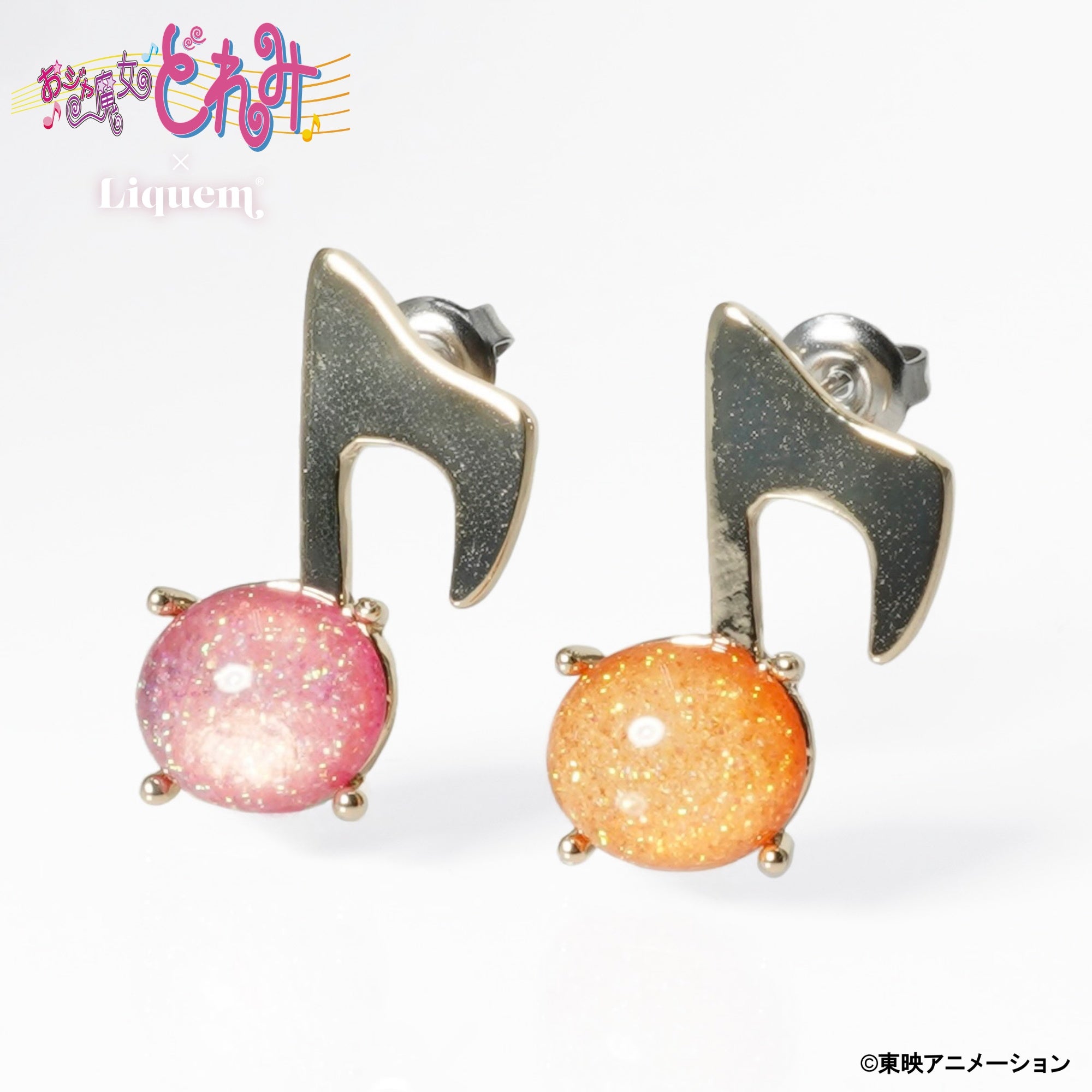 小魔女DoReMi 日本限定 Liquem Doremi&初貴 耳飾(耳針/耳夾) #P-DOG0975 [Liquem] (PRE-ORDER) [2026/09]