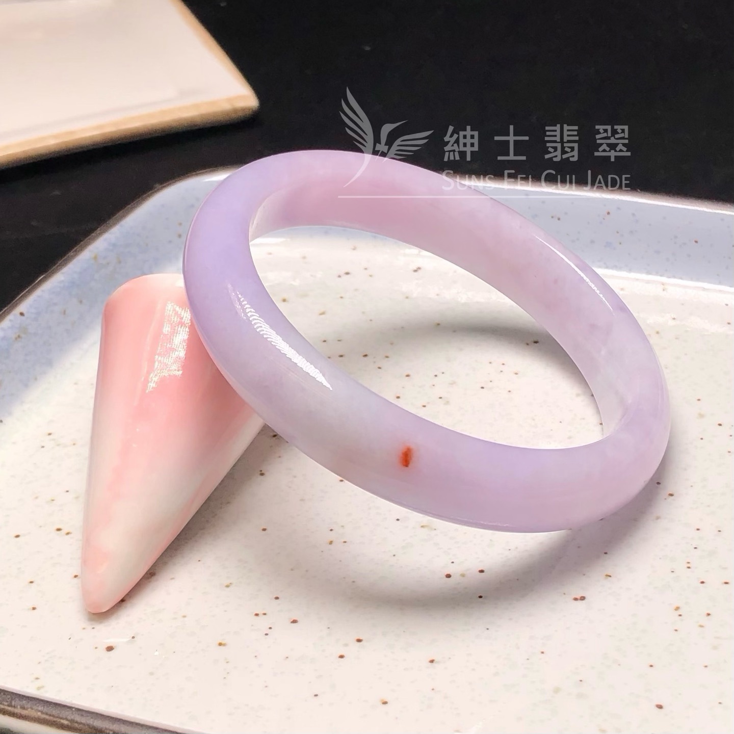 木那紫翡翠福鐲58.8mm YM00177