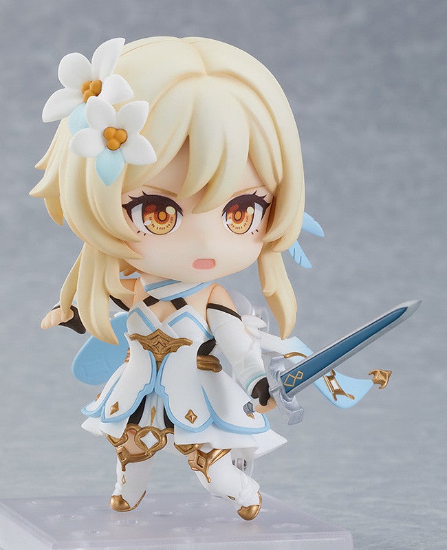 (預訂訂金 $100) (總價 $320) GSC Nendoroid 1718 原神 旅行者 (熒) 黏土人 Traveler (Lumine) (再版) (行版)