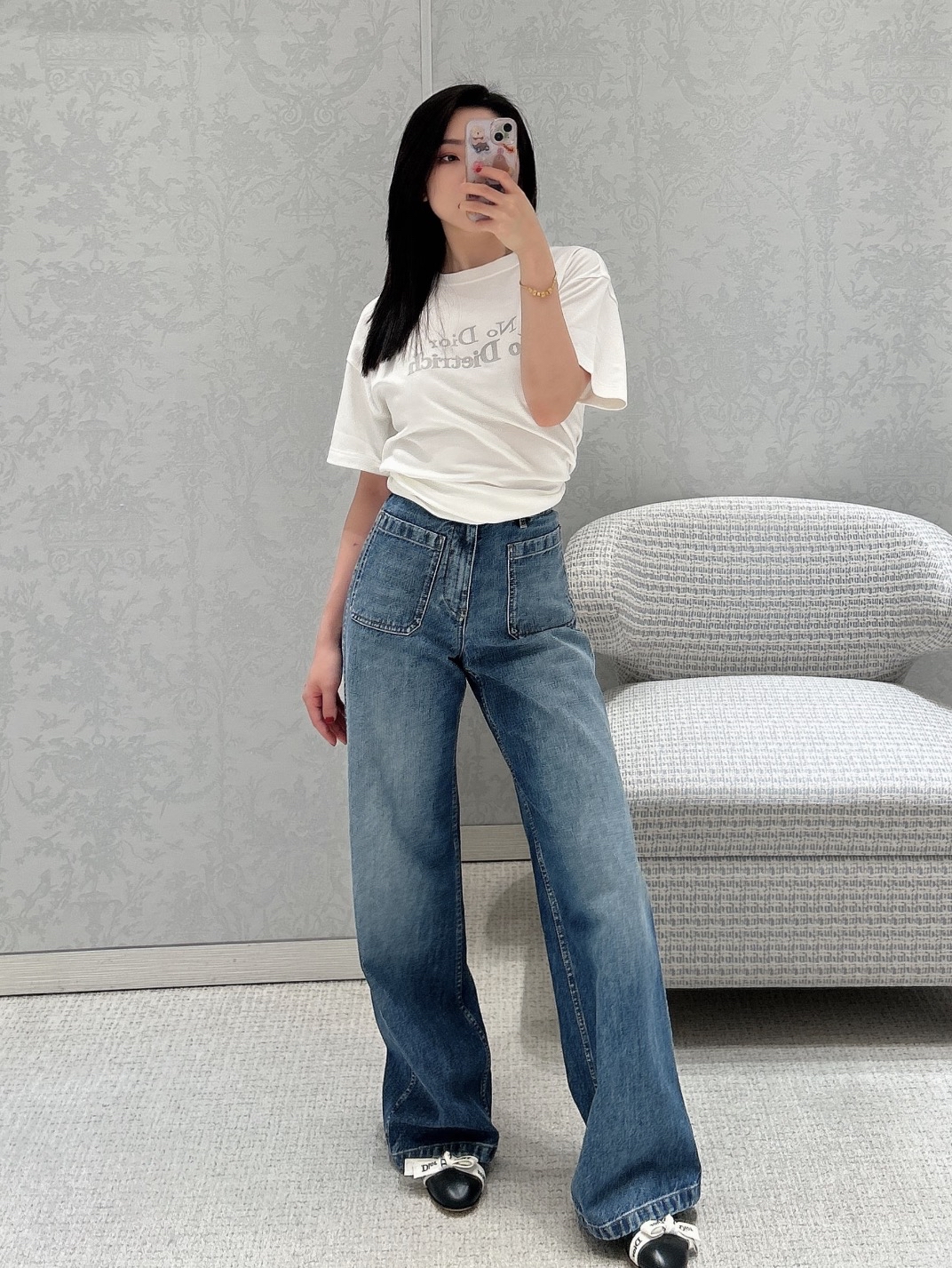 訂貨📮 Dior 26SS 新款 刺繡logo Tee Size XS/S/M