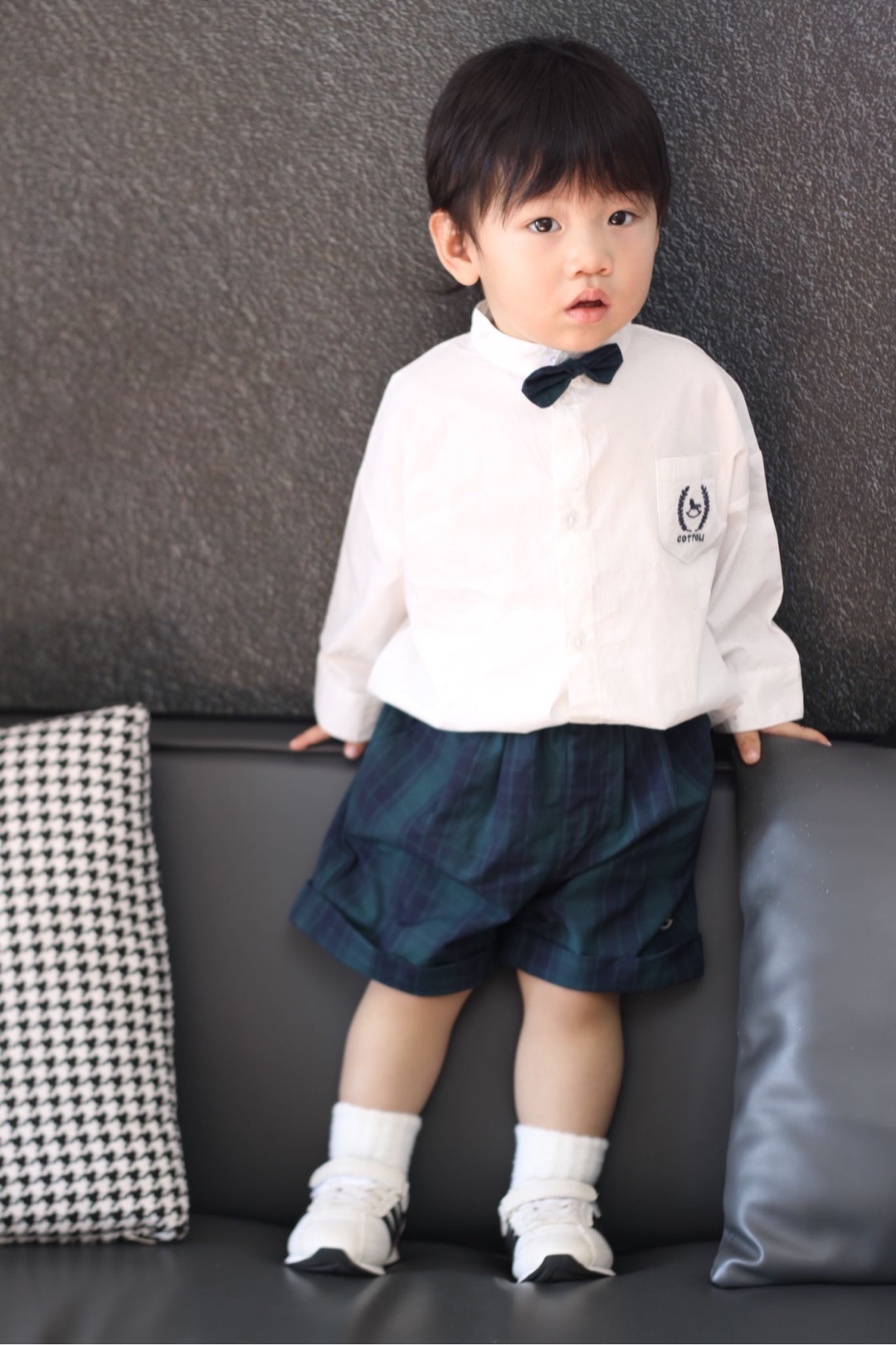 A0104  男仔面試套裝（恤衫+短褲）