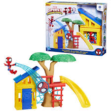 正版 Marvel Spidey and His Amazing Friends 蜘蛛俠基地遊樂場 Playset 兒童玩具