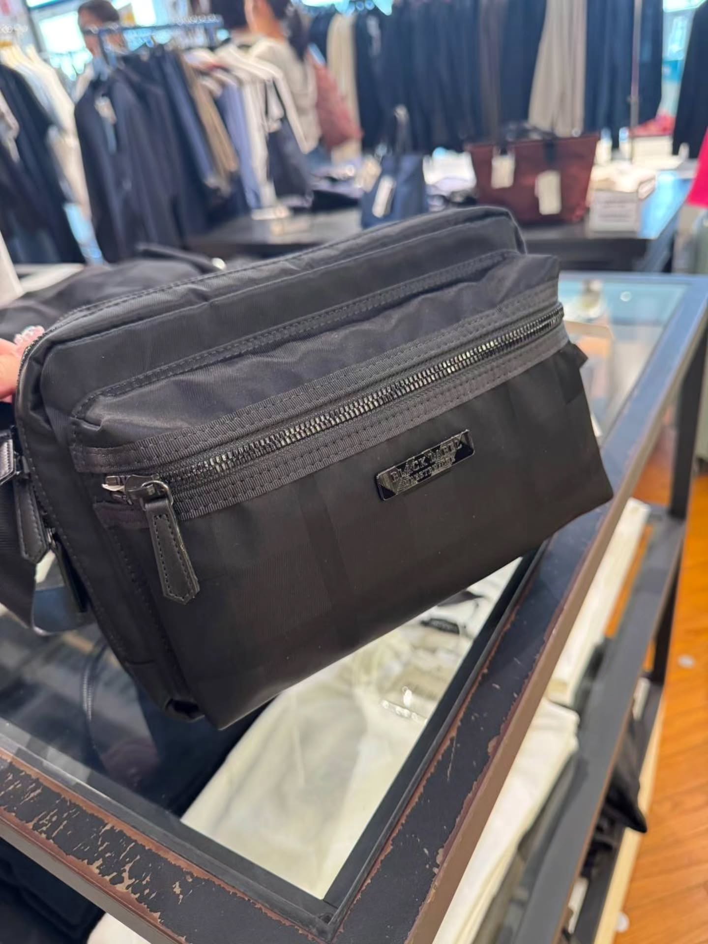 🇯🇵Blacklabel 双拉链大号尼龙相机包