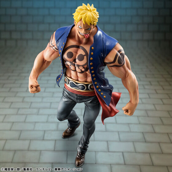 (預訂訂金 $400) (總價 $1058) (魂限) MegaHouse Portrait.Of.Pirates One Piece “Sailing Again” Bellamy the Hyena POP 海賊王 鬣狗貝拉密 (限定復刻版) (行版)