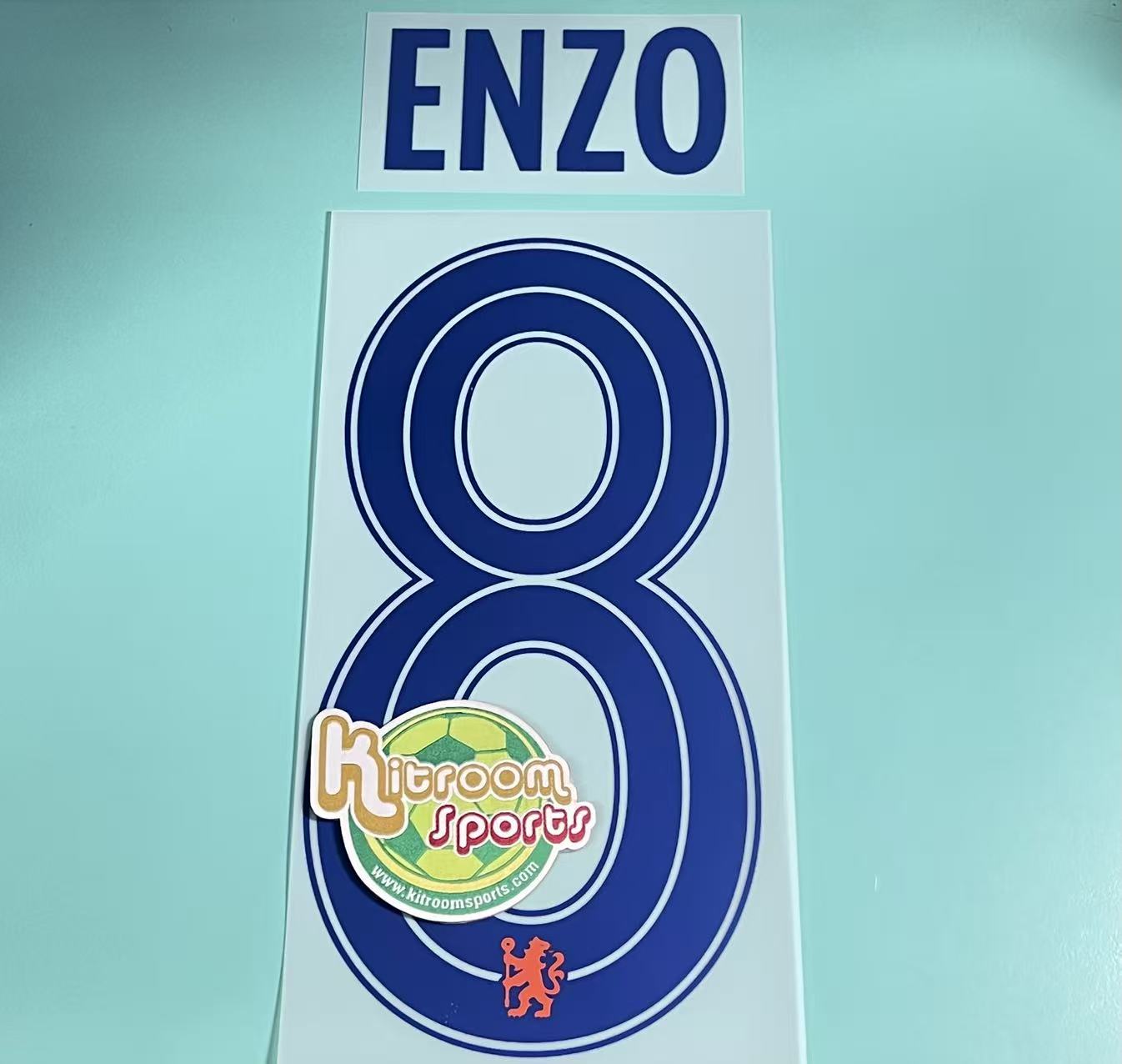 2024-25 Chelsea Away UCL Nameset #8 ENZO