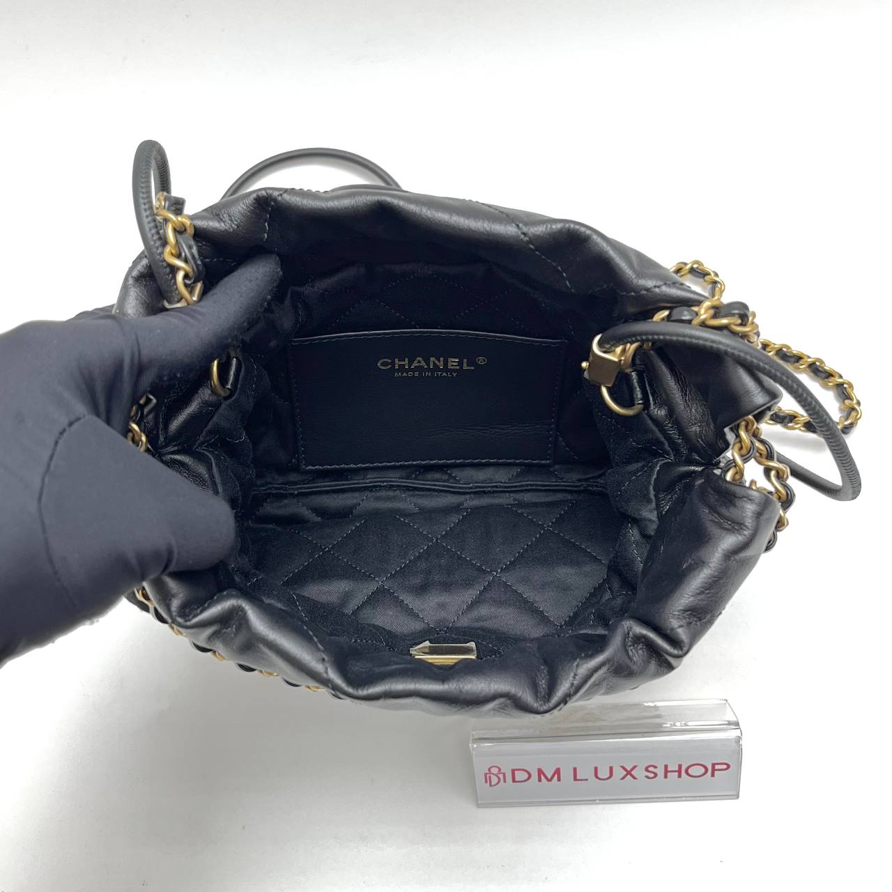 Chanel Mini 22 Bag Black GHW