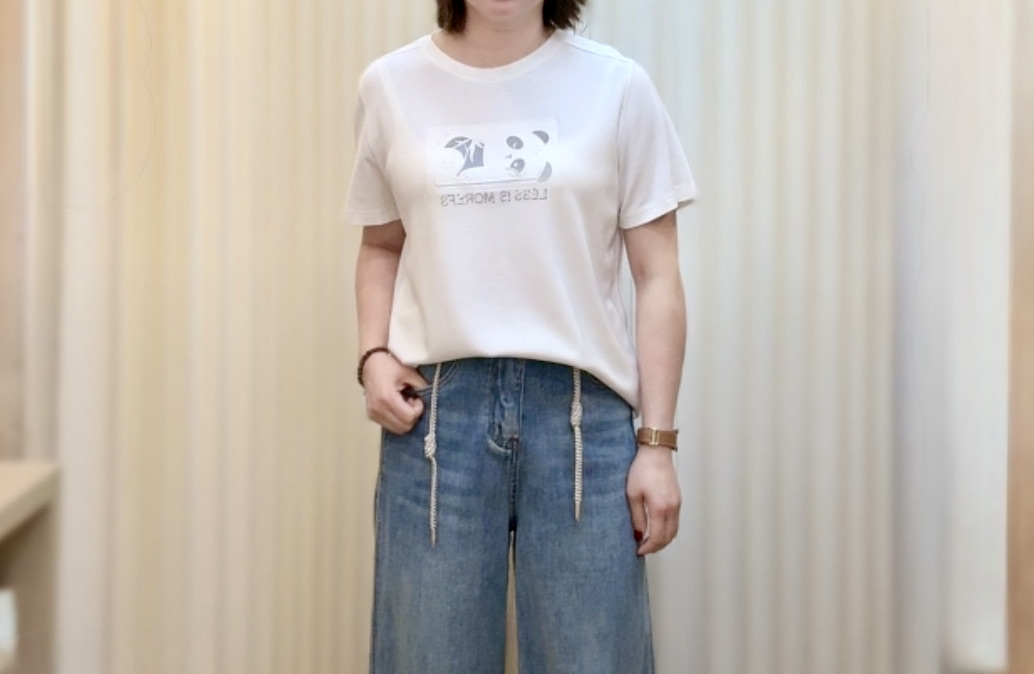 熊貓壓花Tee M276 841783259