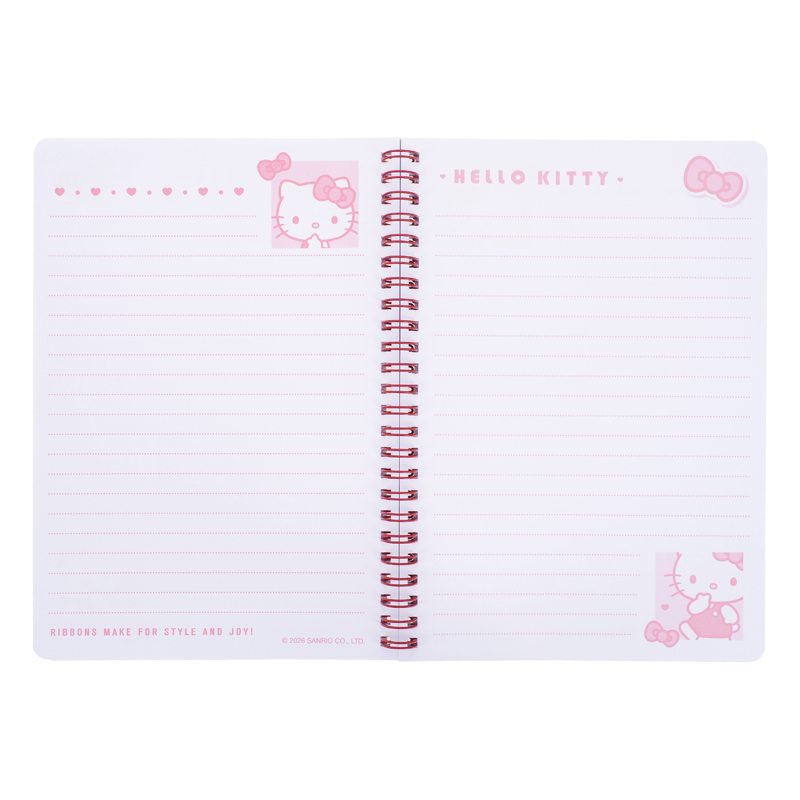 Hello Kitty Wire-O Notebook 線圈簿