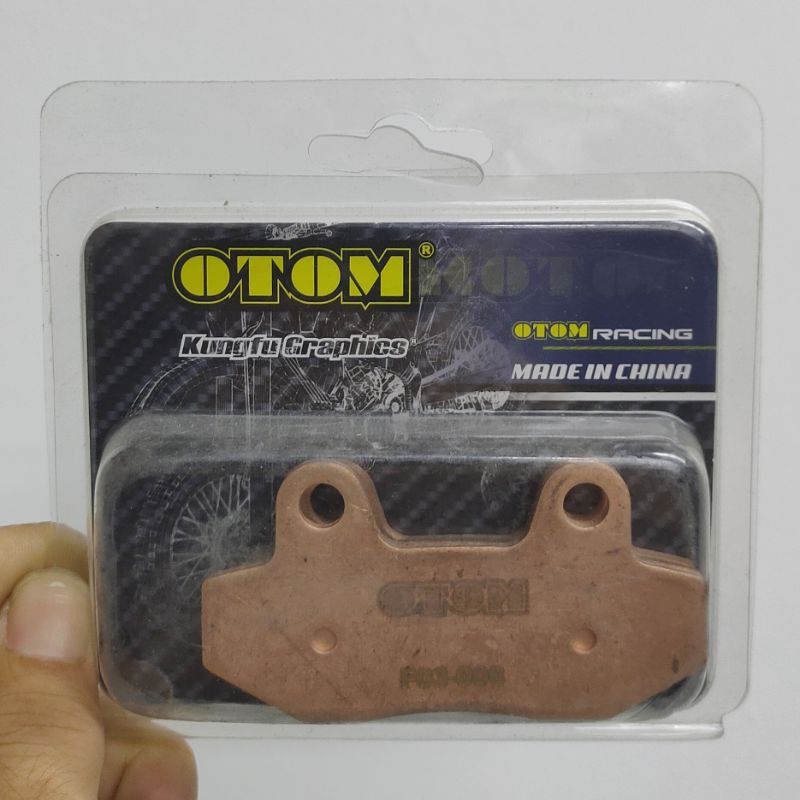 HENGJIAN Motorcross HJ250 KEWS250 4 Stroke 2 Stroke Front Rear Brake Pad Assy Extra Thicker Pad