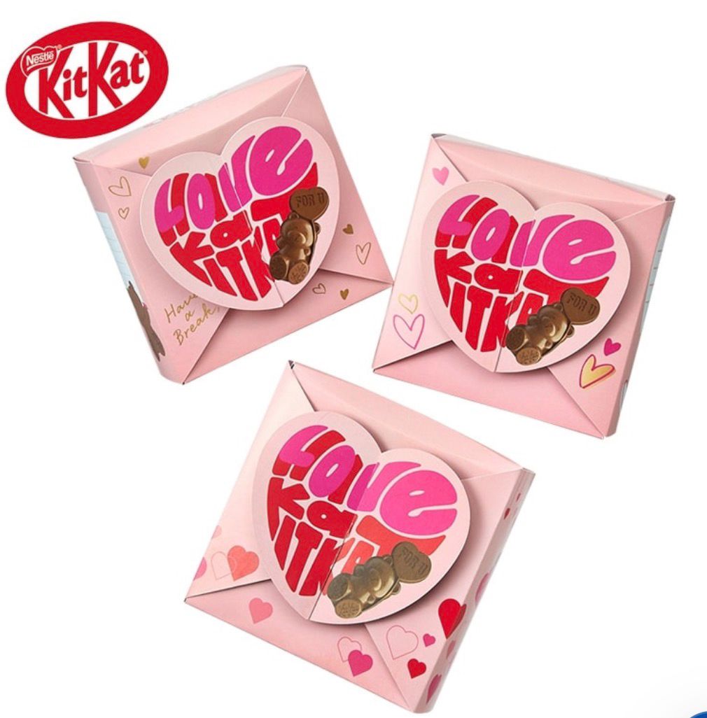 日本KitKat情人節期間限定小熊朱古力🍫 - 01230199