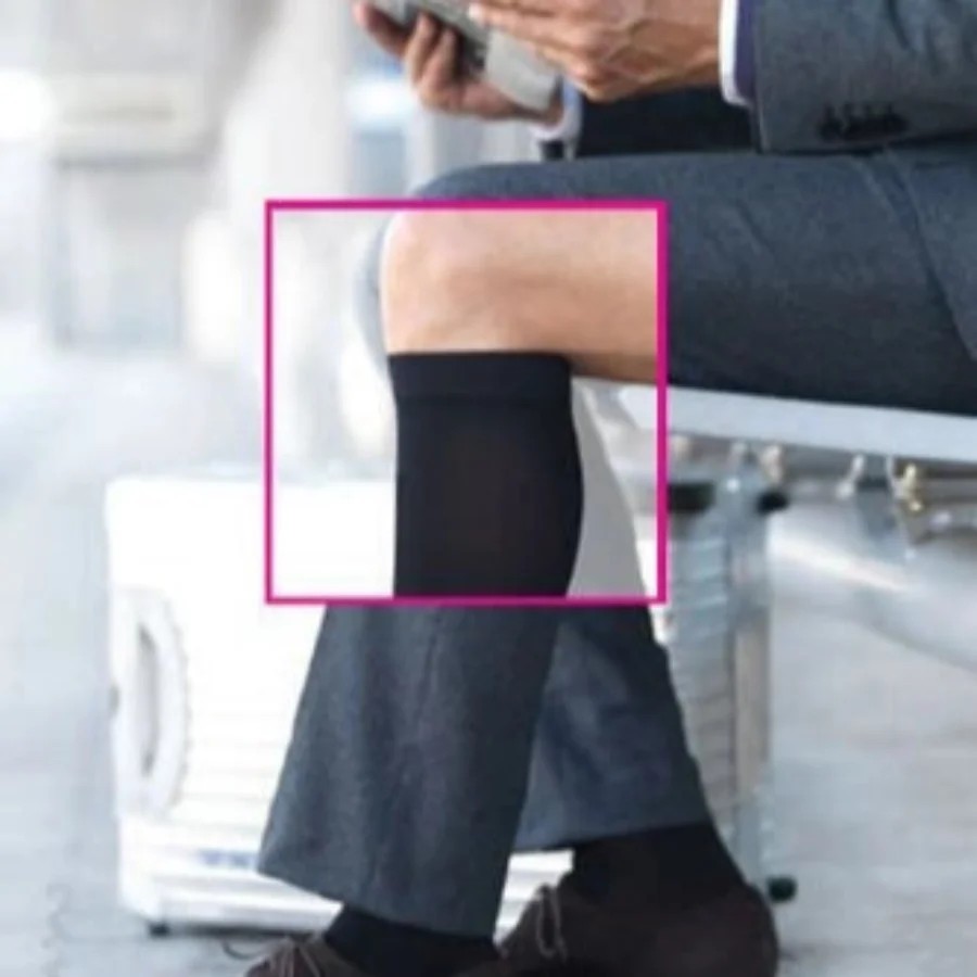 Medi Men's Travel Socks 男士壓力襪 (Black, XL)