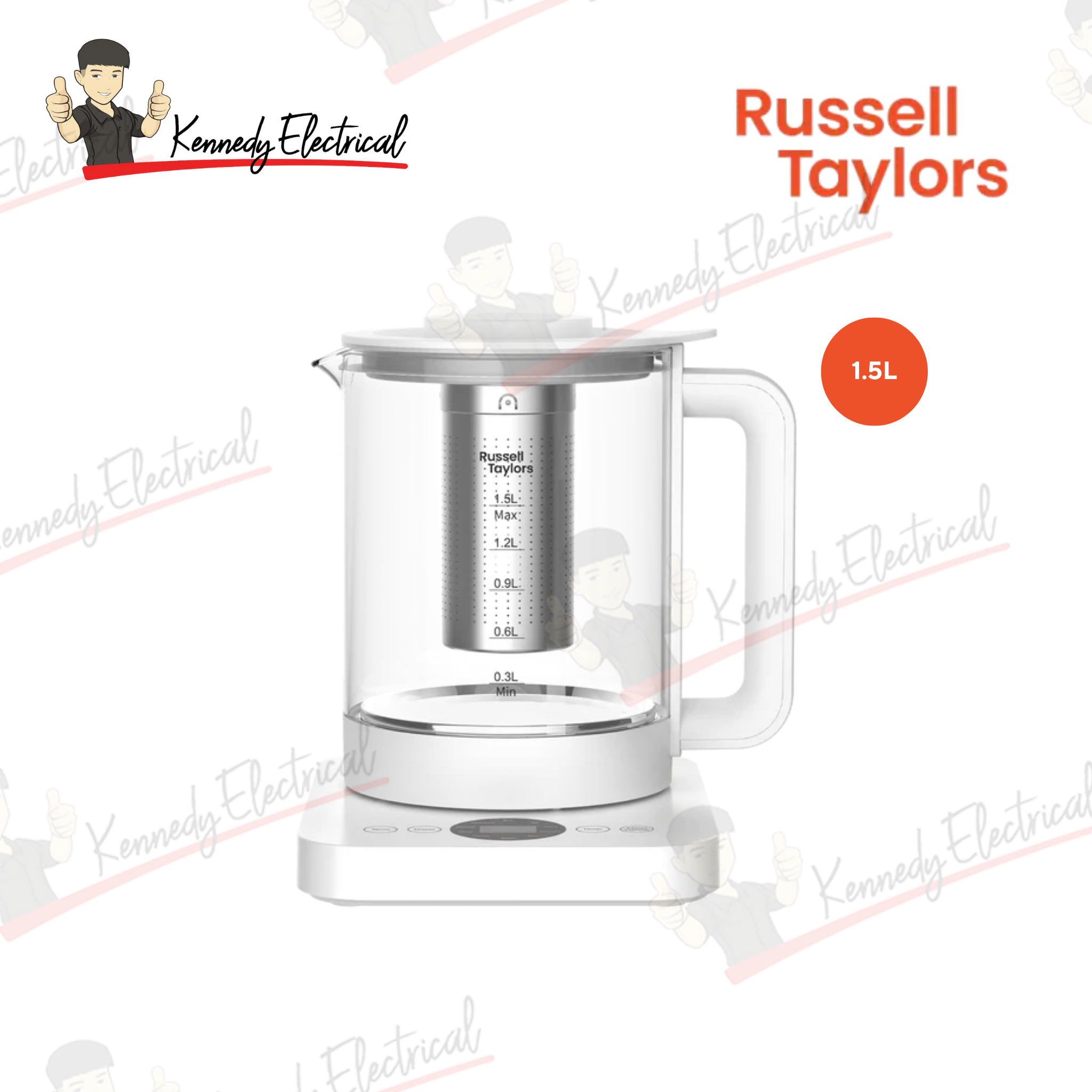 Russell Taylors 1.7L Retro Electric Kettle (RK5)