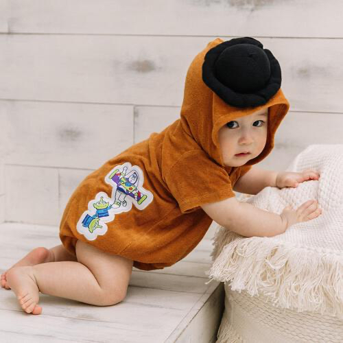 🇯🇵預訂 日本直送🇯🇵薯蛋頭造型刺繡貼花連帽短袖包屁衣