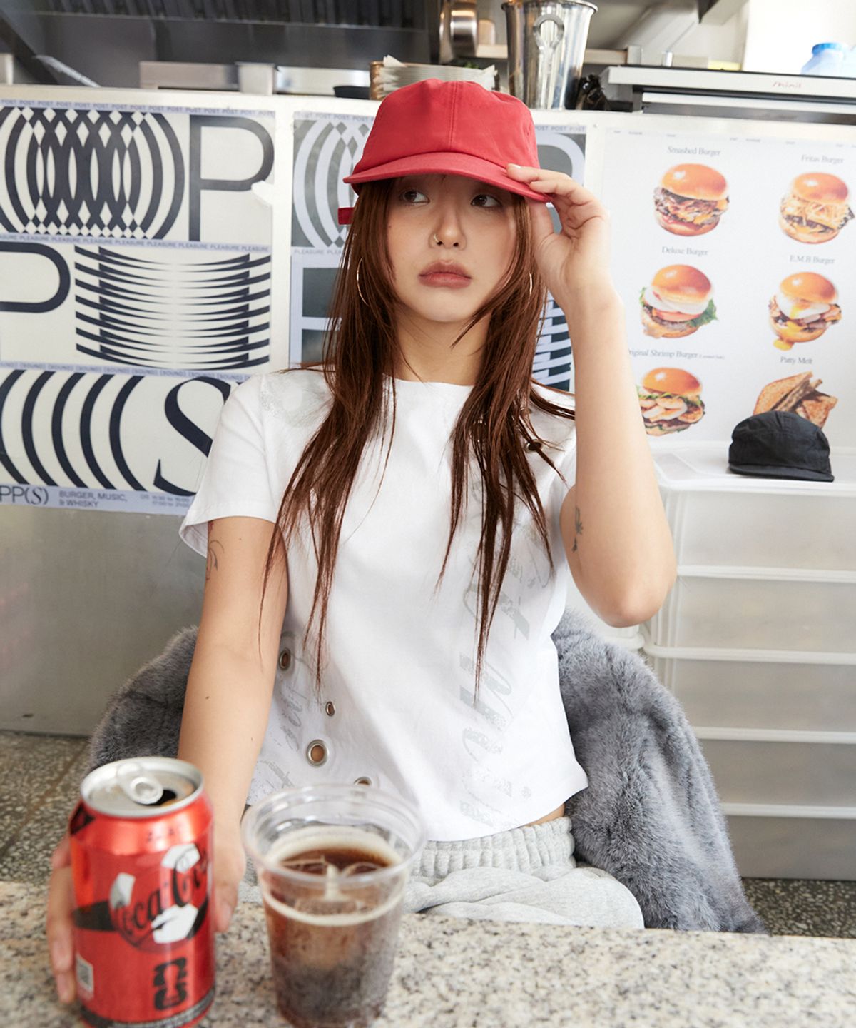 🇰🇷訂購｜mahagrid 26SP｜TRUTH EYELET TEE  3色 