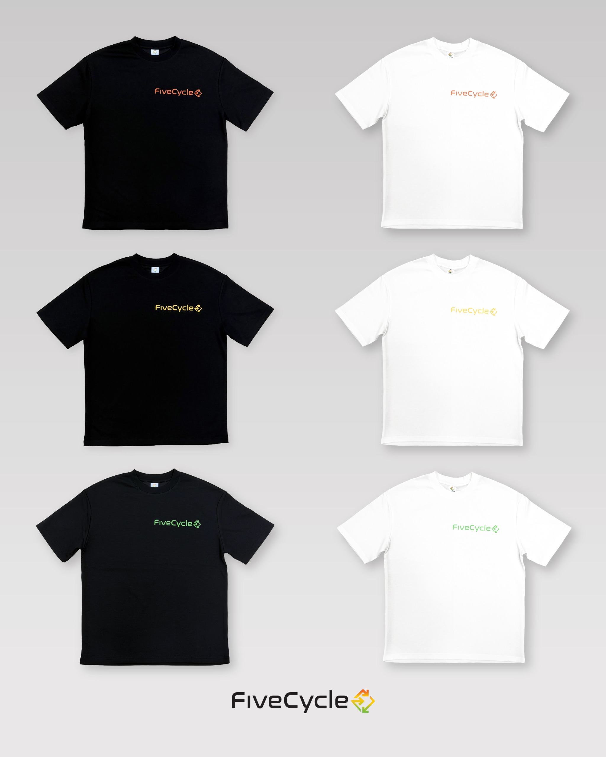 Basic Bold Neon (Black Tee)