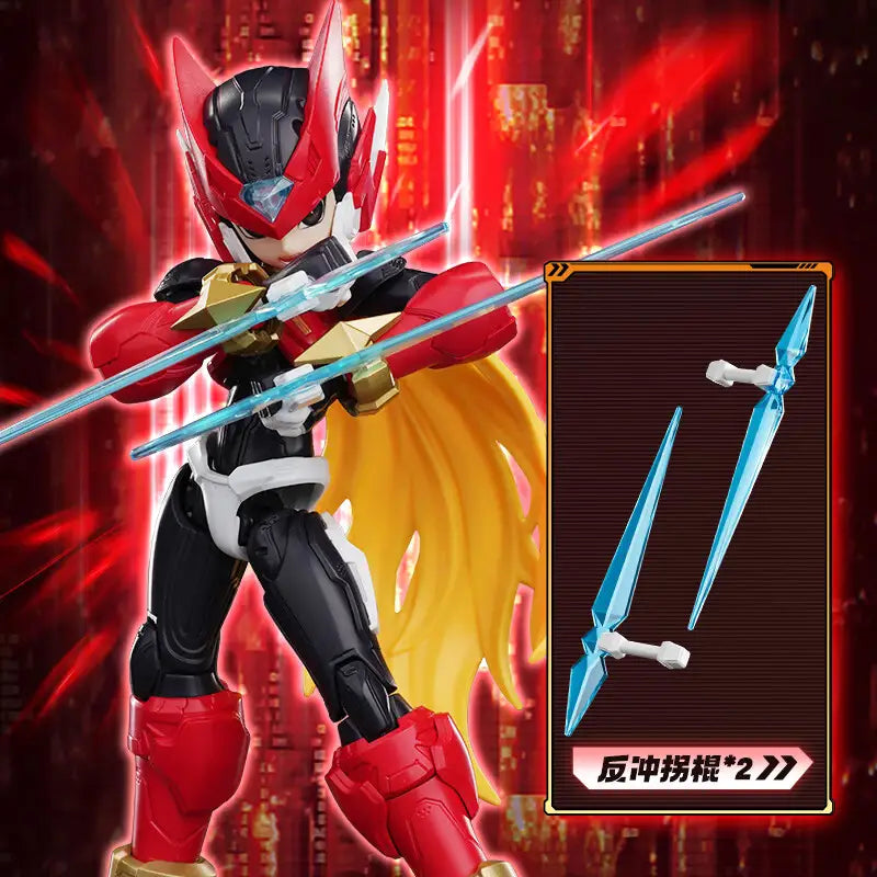 (行版) Blokees 布魯可 [超越版] CC02 Rockman ZERO 洛克人 ZERO 傑洛 模型 Mega Man Champion Class: Zero