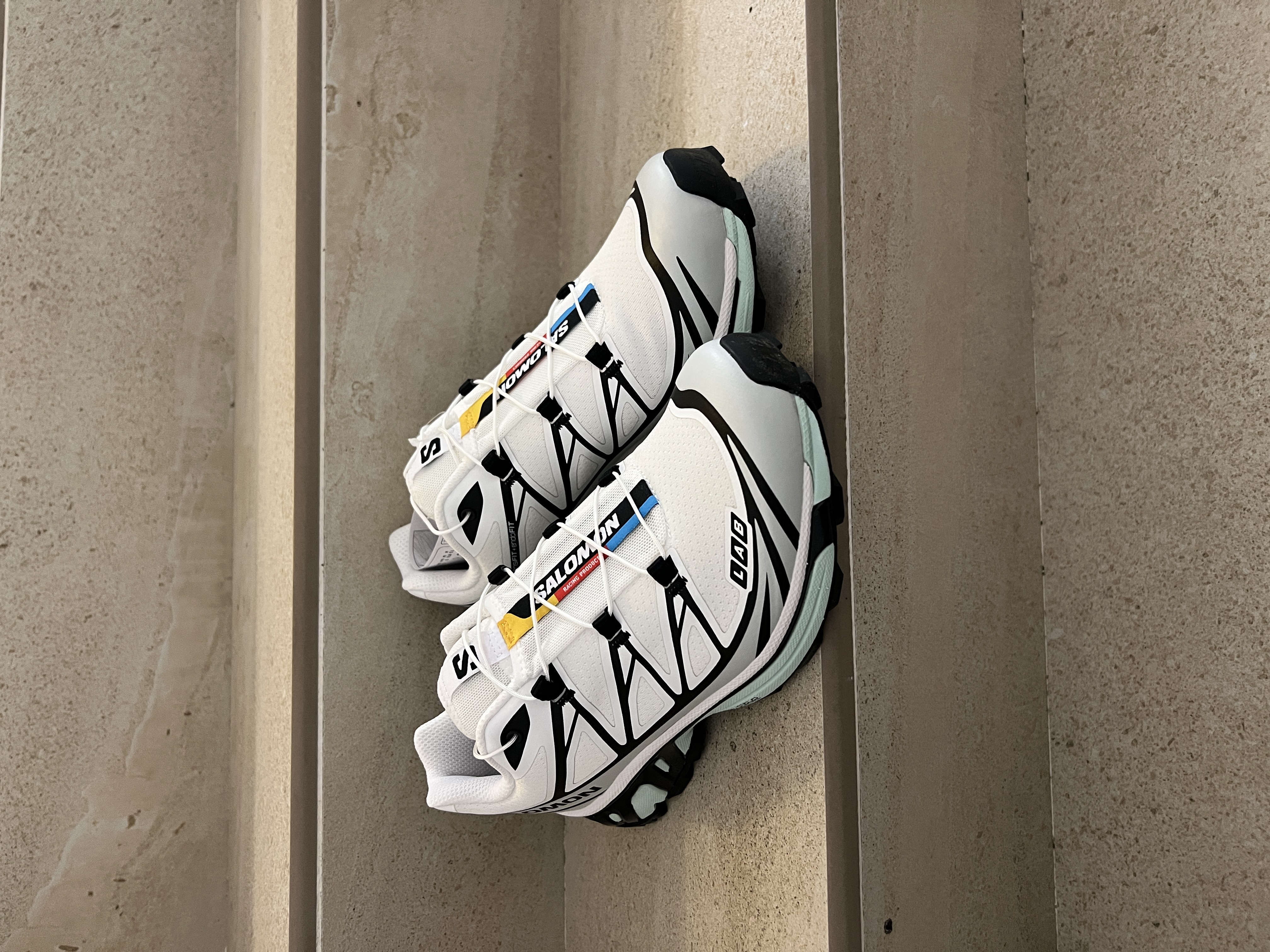 Salomon XT6 White Lunar Rock Icy 413173 