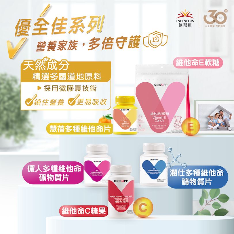 優全佳牌維他命C糖果