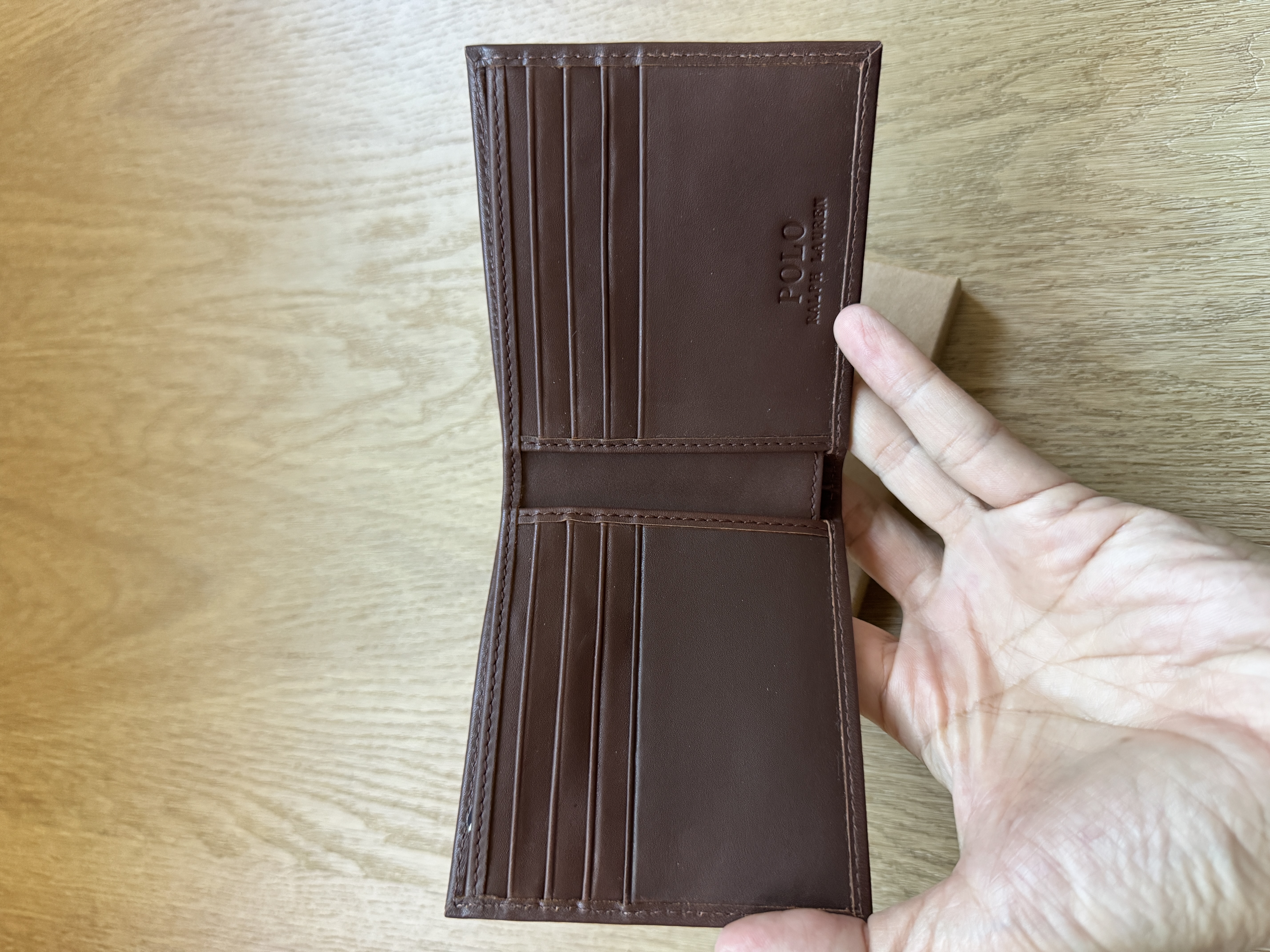 Polo Ralph Lauren啡色熊仔銀包 (香港現貨)