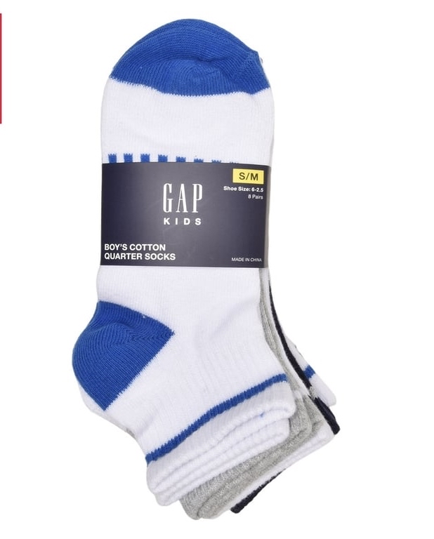日本Costco直送  Gap 兒童短襪